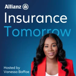 Insurance Tomorrow podcast hosted by Vanessa Baffoe and produced by Allianz Insurance